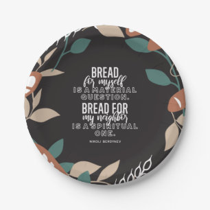 Plato De Papel Citas de pan de Nikoli Berdyaev