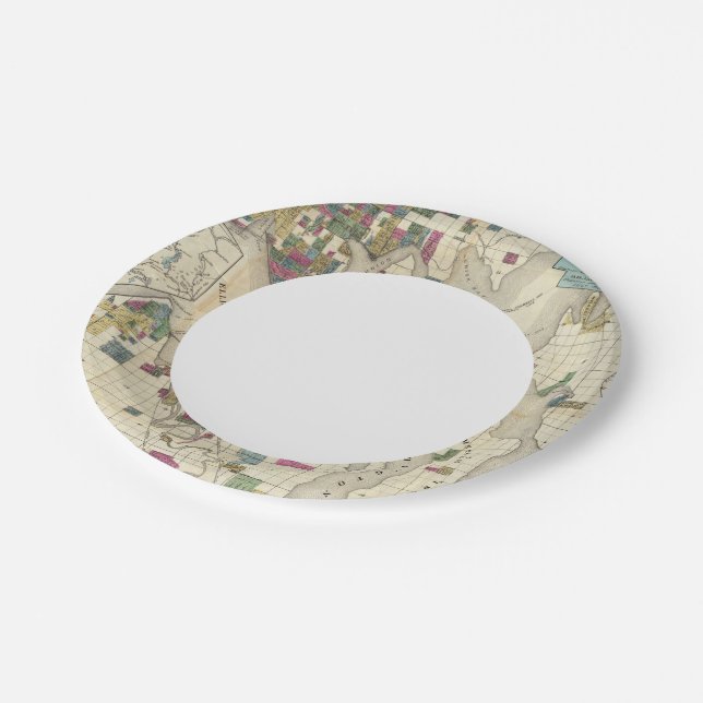 Plato De Papel Ciudad De Seattle Y Sus Alrededores (Angular)