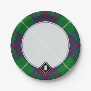 Plato De Papel Clan MacIntyre Hunting Tartán Plates de papel