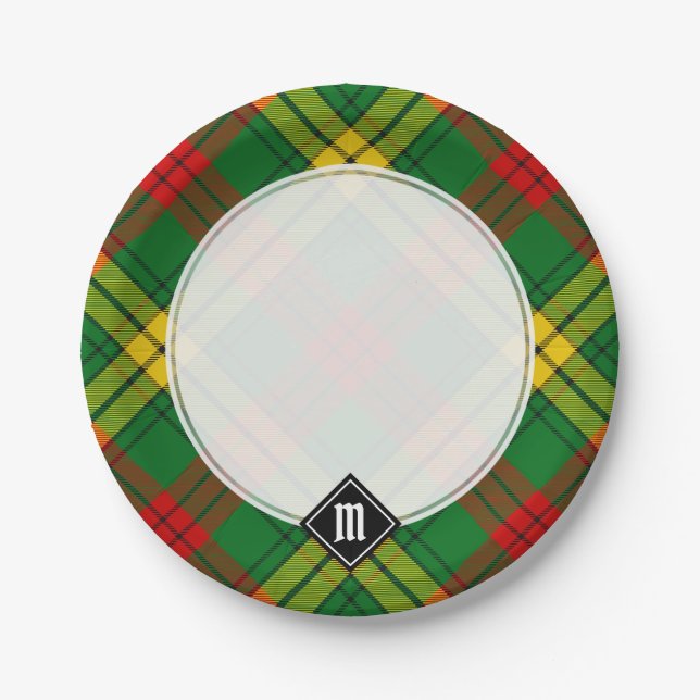 Plato De Papel Clan MacMillan Tartan (Anverso)