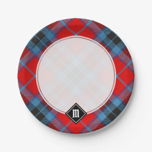 Plato De Papel Clan MacTavish Tartan