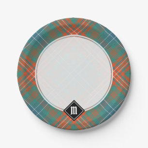 Plato De Papel Clan Wilson Ancient Tartán