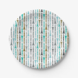 Plato De Papel Clarinet Tema