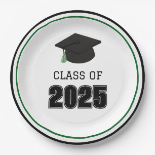 Plato De Papel Clase de Green 2025