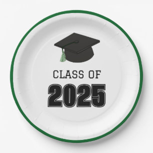 Plato De Papel Clase de Green 2025