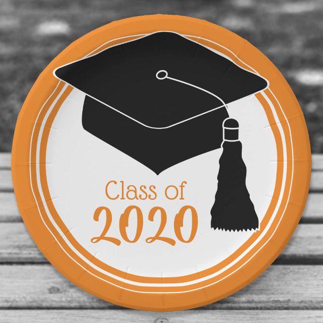 Plato De Papel Clase de Naranja y blanco de la cubierta de 2024 (Subido por el creador)