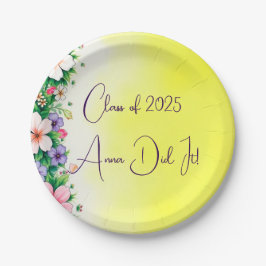 Plato De Papel Clase personalizada de 2025