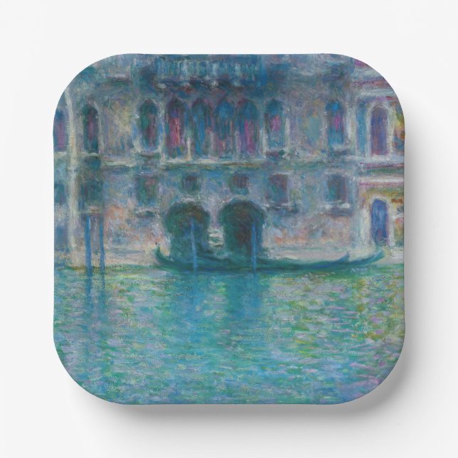 Plato De Papel Claude Monet - Palazzo da Mula (Anverso)