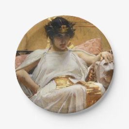 Plato De Papel Cleopatra (antigua reina egipcia)