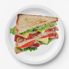 PLATO DE PAPEL CLUB BLT