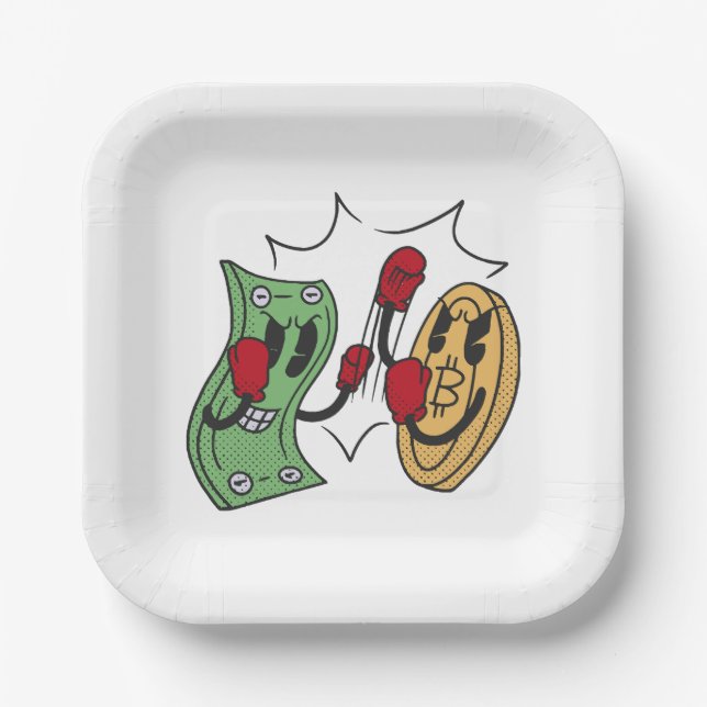 Plato De Papel Club de Lucha Cripto (Anverso)