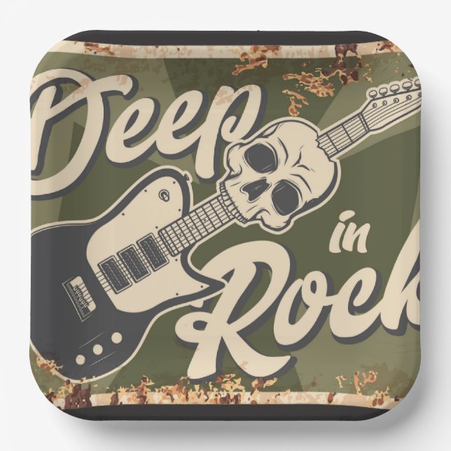 Plato De Papel Club de música (Anverso)