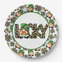 Plato De Papel Coberturas afortunadas