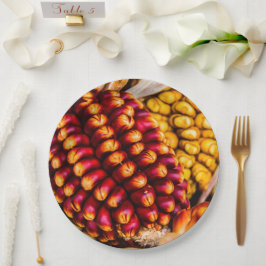 Plato De Papel Coberturas de maíz