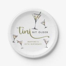 Cóctel Martini 'Un Poco Más Viejo' Cumpleaños de A