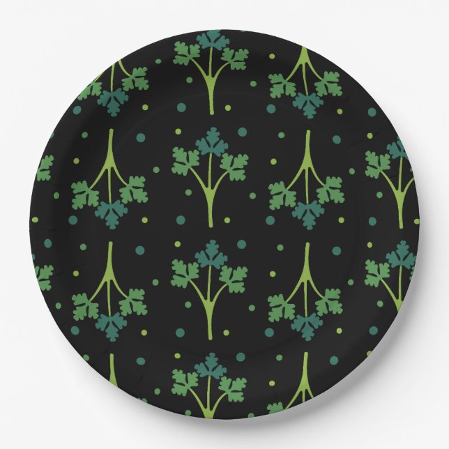 Plato De Papel Coentro (Anverso)