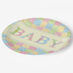 Plato De Papel Colección Baby Love