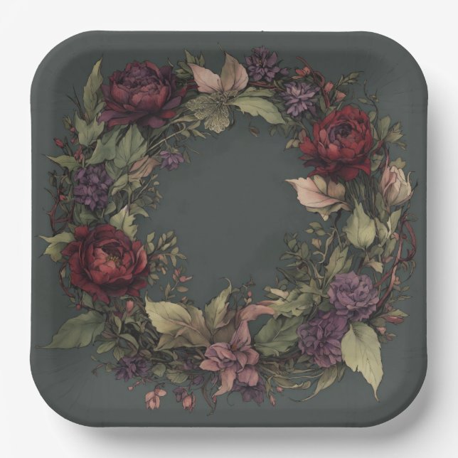 Plato De Papel 🎉 Colección de placas de papel Fiesta festivo! 🍽 (Anverso)