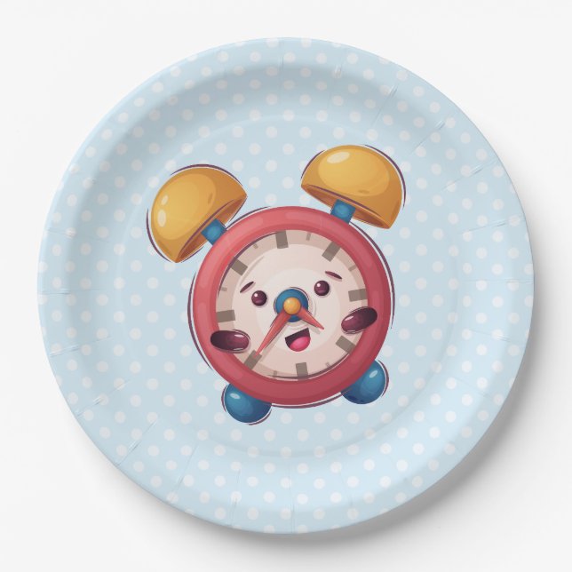 Plato De Papel Colección de reloj inteligente - Placas de papel a (Anverso)