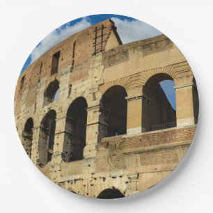 Plato De Papel Coliseo en Roma, Italia