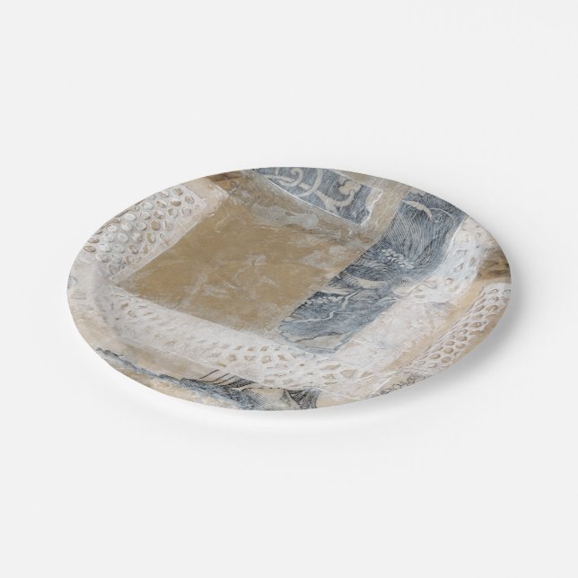 Plato De Papel Collage II (Angular)