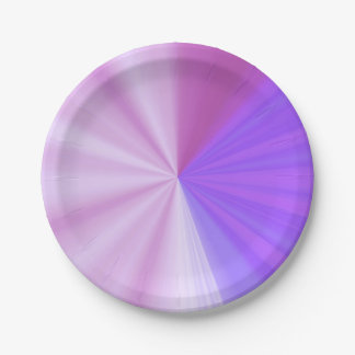 Plato De Papel Color Rays