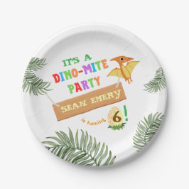 Plato De Papel Color ruar: Impresionante invitación de cumpleaños