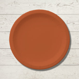 Plato De Papel Color sólido de rotura