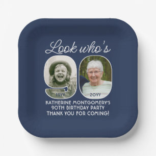 Plato De Papel Colores de bricolaje ・ Mira quién es la fiesta de