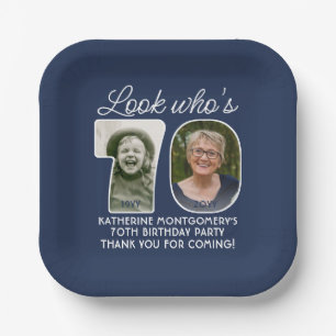 Plato De Papel Colores DIY ・ Ver Quién es la fiesta de cumpleaños