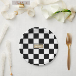 Plato De Papel Colores personalizares y personalización de cuadro