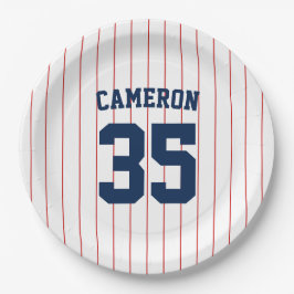 Plato De Papel Colores totalmente editables Nombre de franjas de 