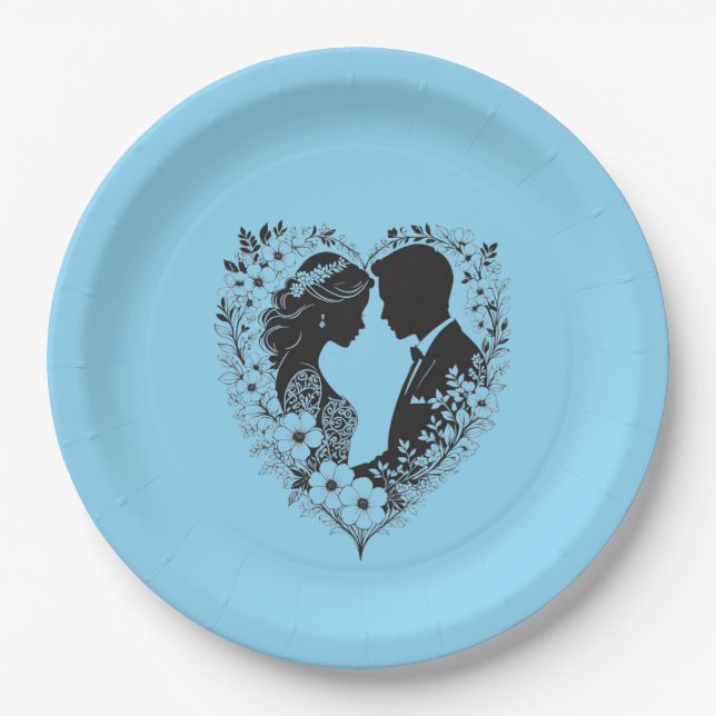 PLATO DE PAPEL COLORIDO FUNDA MANDALA (Anverso)