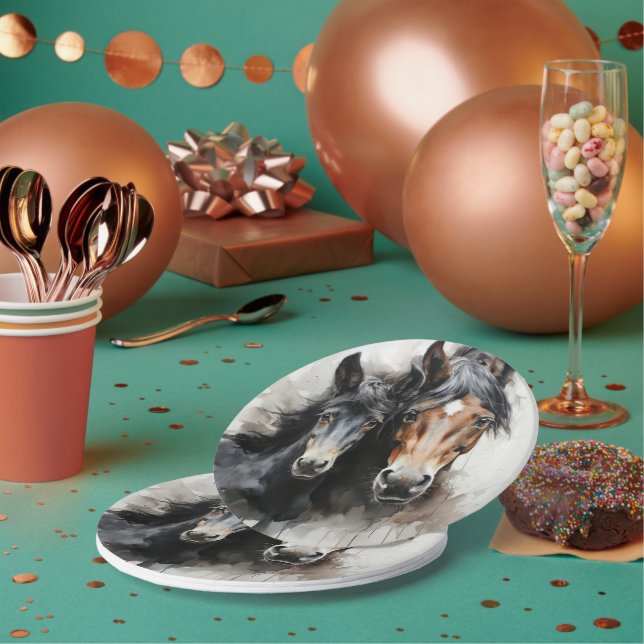 Plato De Papel Comer con su madre (Multi)