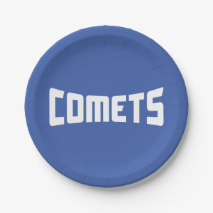 Plato De Papel Cometas del Cottey College