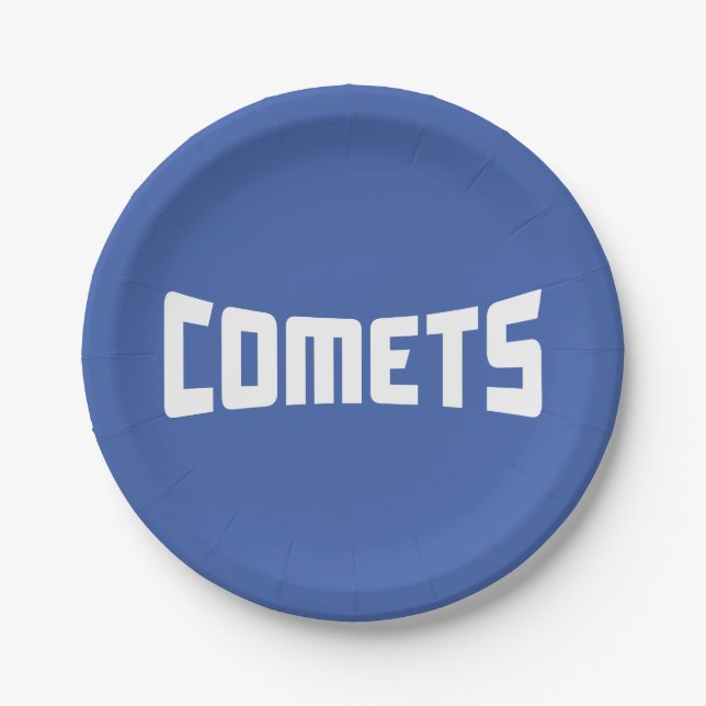 Plato De Papel Cometas del Cottey College (Anverso)