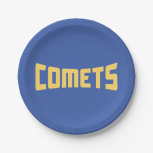 Plato De Papel Cometas del Cottey College