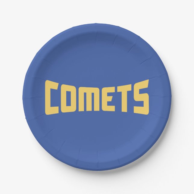 Plato De Papel Cometas del Cottey College (Anverso)