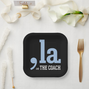 Plato De Papel Comma La Kamala Harris Tim Walz Coach 2024