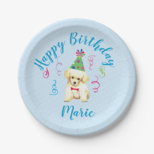 Plato De Papel Comodle de juguetes de cumpleaños