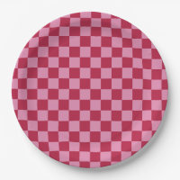 Comprobar el patrón de magenta y rosado
