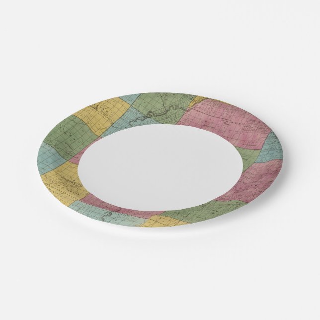 Plato De Papel Condado de Allegany (Angular)