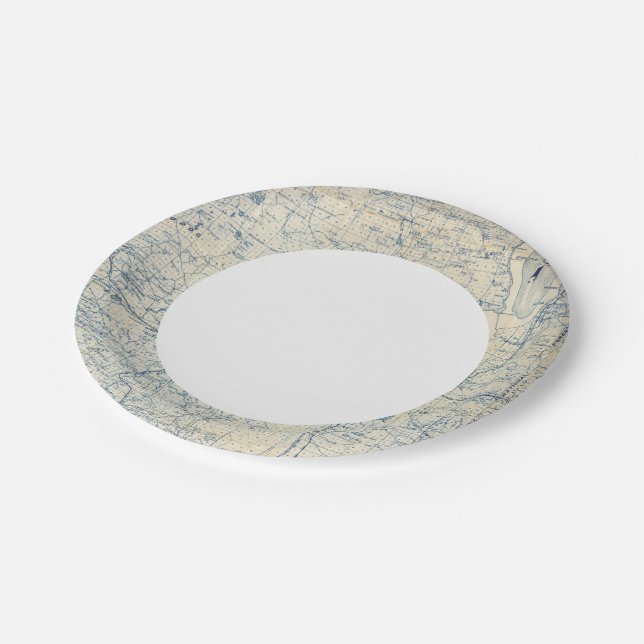 Plato De Papel Condado de Modoc (Angular)
