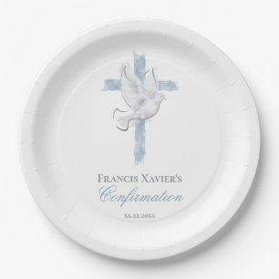 Plato De Papel Confirmación