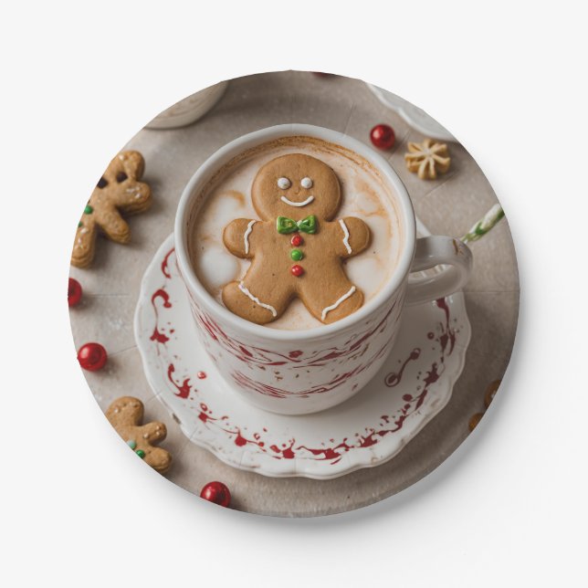 Plato De Papel Confort y alegría (Anverso)