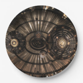 Plato De Papel Constelaciones de zodiaco mecánicas de vapor