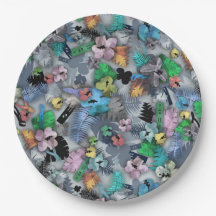 Construcción de novedad Impresión hawaiana