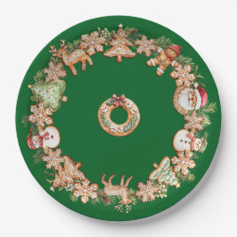 Plato De Papel Cookie Exchange