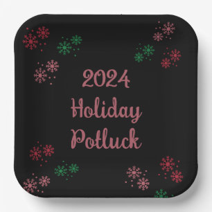 Plato De Papel Cookie Exchange 2024