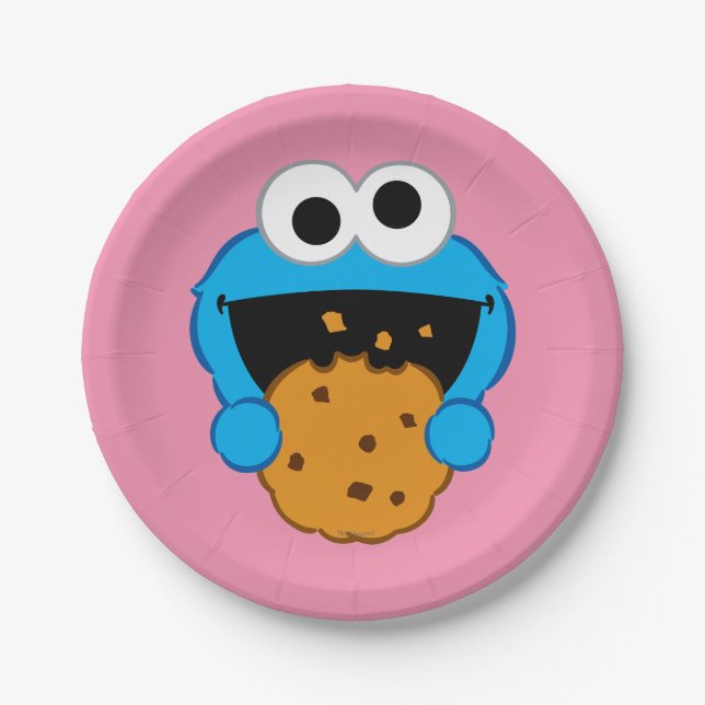 Plato De Papel Cookie Face (Anverso)
